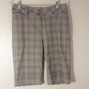 IN San Francisco Plaid Bermuda Long Shorts